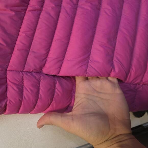 Lands' End Women's Pink Quilted Puffer Vest XS - Picture 3 of 7